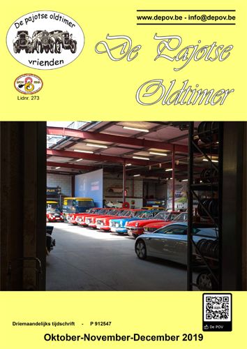 Kaft van De Pajotse Oldtimer 2019-4